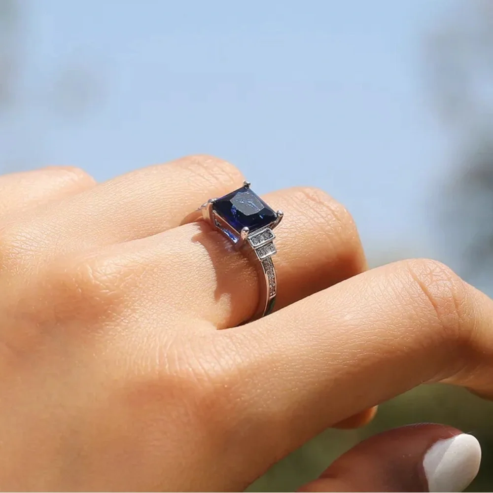 BRIDAL WEDDING RING 9 - Picture 5 of 5